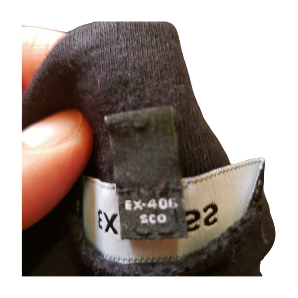 Express Black Lightweight Open Jacket – Cotton Blend – Size S - Picture 9 of 11